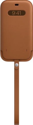 iPhoneアクセサリー (b3)AppleiPhone12 Pro Max Leather Sleeve Apple iPhone 12 Pro Max Leather Sleeve with Magsafe - Saddle Brown